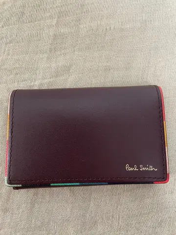 [컨디션 최상] Paul Smith 명함지갑 다크 브라운