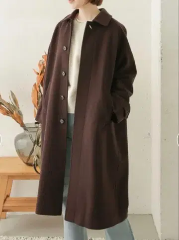 어반 리서치 울 발마칸 코트 새상품급