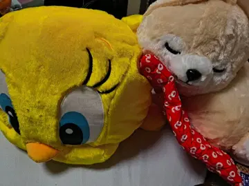 큰 트위티 봉제 인형