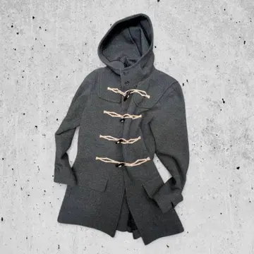 컨디션 최상 알파 인더스트리 더플 코트 다크 그레이 XL 사이즈 후드