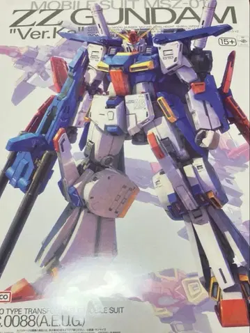 MG ZZ 건담 ver.ka 더블 제타 ZZ 건담 건담 프라모델 제타