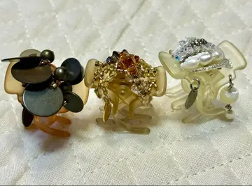 컴플렉스 비즈/헤어 클립 3종류/Complex Biz 스와로브스키