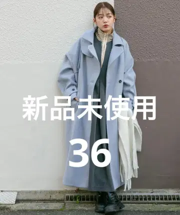 [ 미사용 새상품 ] KBF 코쿤 롱 코트