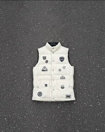 다운 베스트 퍼 포함 Archive y2k 시크 스타일 크롭 기장