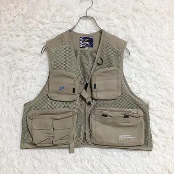 [X'SELL] 낚시용 조끼 아웃도어 (LL) 메쉬