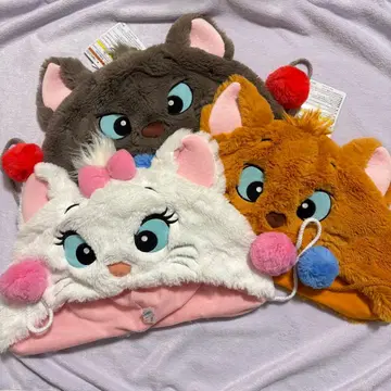 디즈니 팬캡 58cm 베를리오즈 마리 툴루즈 3종 세트