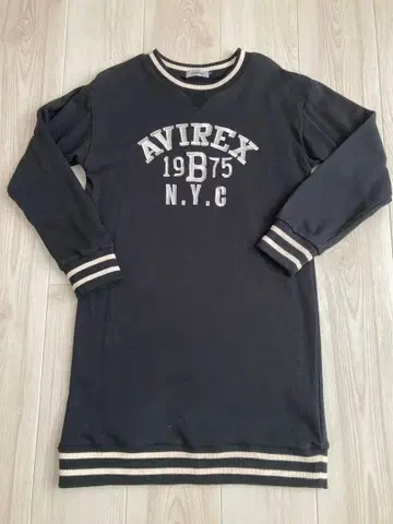 AVIREX 맨투맨 패치 원피스