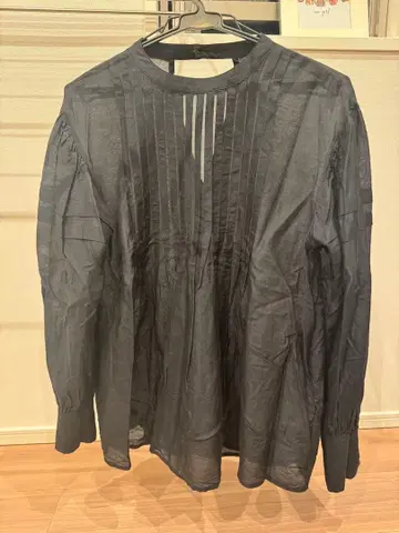 빔즈 여성용 블랙 블라우스 쉬폰 셔츠