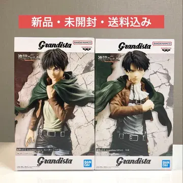 진격의 거인 엘렌 예거 리바이 피규어 2체 세트