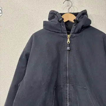 미국 빈티지 의류 덕 자켓 블랙 서멀 L 3156