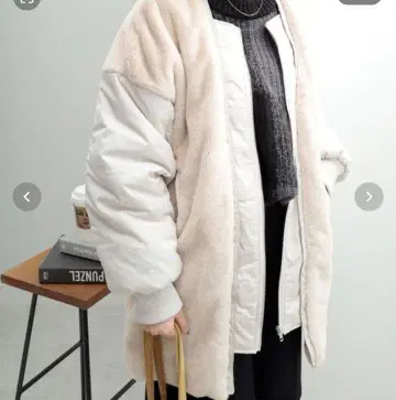 오버 사이즈 봄버 자켓 베이지 정가 7700엔