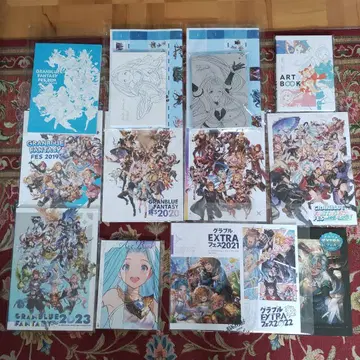 그랑블루 판타지 팜플렛 묶음 판매 코드 사용 완료