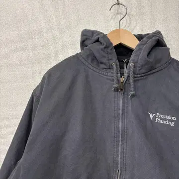 미국 빈티지 의류 덕 자켓 후드티 기업 로고 XL 3154