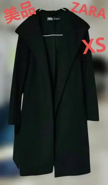 ZARA 새상품급 블랙 롱 코트 XS 사이즈