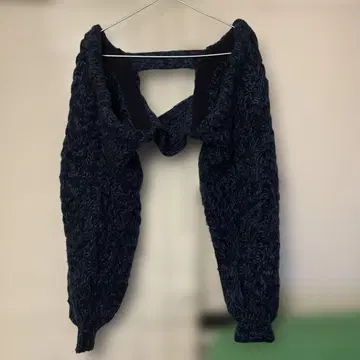 MAISON SPECIAL 다크 블루 가디건 FREE SIZE