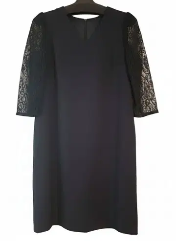 레이스 7부 소매 원피스 M 사이즈