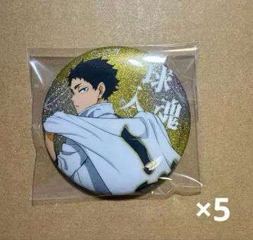 하이큐 가로막 글리터 캔뱃지 세트 아카아시