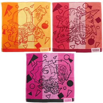 포켓몬 트레이너즈 핸드 타월 단데 키바나 네즈 3개 포켓몬 센터