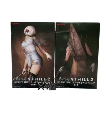 사일런트 힐 2 레드 피라미드 싱 버블 헤드 너스 피규어 2종 5개