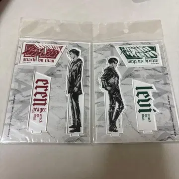 진격의 거인 TSUTAYA 아크릴 스탠드 묵화 엘렌 리바이