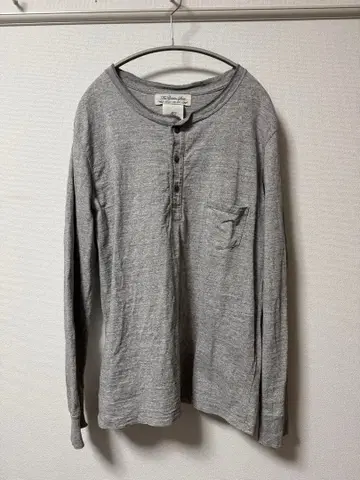 REMI RELIEF 레미 레리프 그레이 빔즈 별주 긴팔 T셔츠