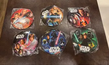 스타 워즈 BIG 캔뱃지 6종 세트