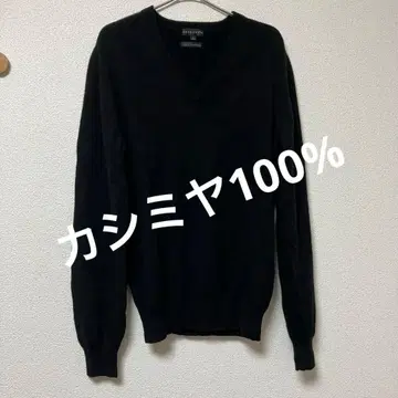 [ 새상품급 ] HILTON 힐튼 캐시미어 V넥 니트 스웨터 M