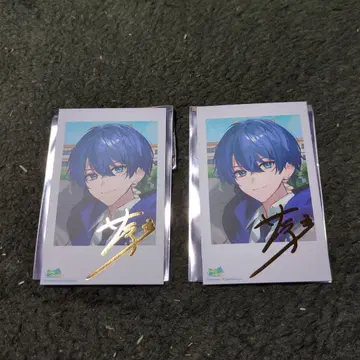 멜론파커 메로파카 키미부 Switch 폴라로이드풍 카드 사무라이 쇼 2장