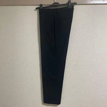 크루치아니 울 블랙 슬랙스