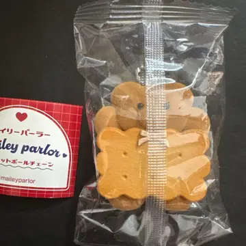 메일리 파라 마스코트 볼체인 버터 샌드 쿠키 곰돌이