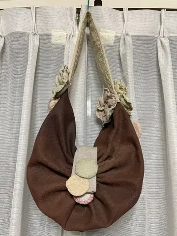 감즙 술주머니 핸드메이드 백