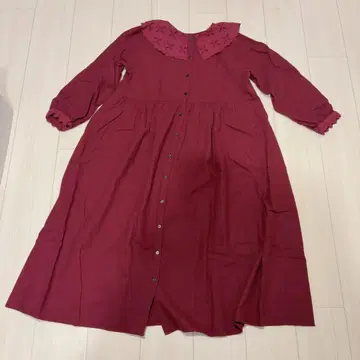 사만사 모스모스 빨간색 원피스