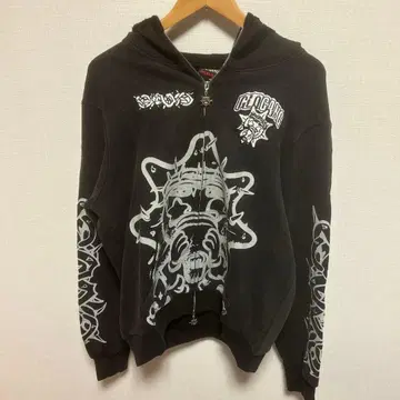 GANG CLOGANG 후드티 블랙