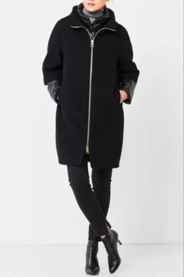 헬레노 다운 자켓 40 블랙