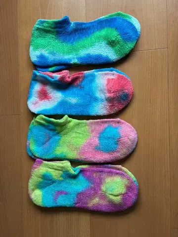 새상품 라삭스 4족 세트 멀티 컬러 26-28cm