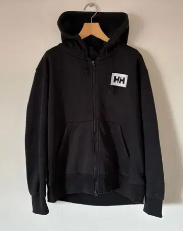 헬리한센 후드티 블랙 M
