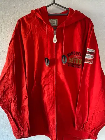 아메카지 GLEEMAN 오리지널 클래식 점퍼 레드 사이즈 L