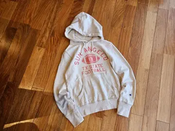 Champion  4단 로고 프린트 후드티 챔피온