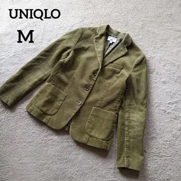 [유니클로] 코듀로이 자켓 (M) 이네스 모스그린 여성용