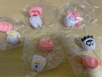 산리오 캐릭터즈 모두 함께 되자! - 치아 - 5종