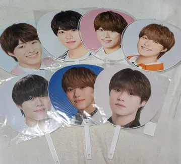 오하시 카즈야 부채 8점 부채 커버 2점