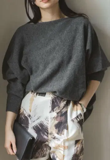 noble 파인 울 돌먼 풀오버