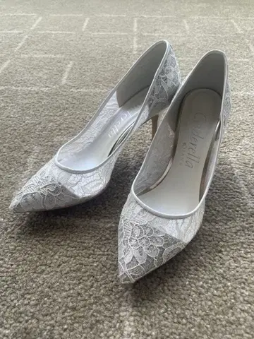 DIANA 브라이덜 신발 신데렐라 화이트 23.5cm