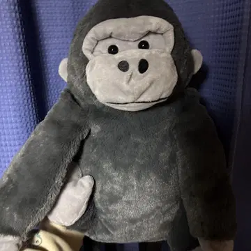 그레이 고릴라 봉제 인형 럭색 [ 가격 인하 ]