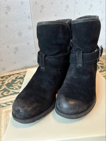 [ REGAL ] 블랙 숏부츠 버클 포함