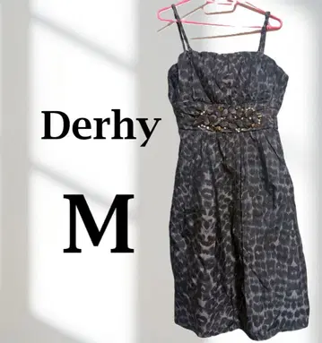 Derhy 레오파드 무늬 M 사이즈 원피스 연회