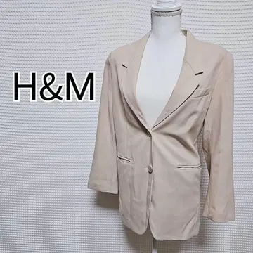 H&M 베이지 테일러드 자켓