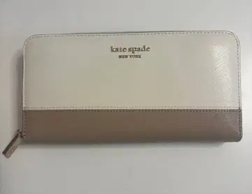 kate spade 장지갑 PWR00281 웜 베이지 & 브라운