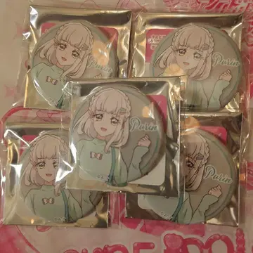 너와 아이돌 프리큐어 찾았다! 사이좋게 쇼핑 다나카 푸린 캔뱃지