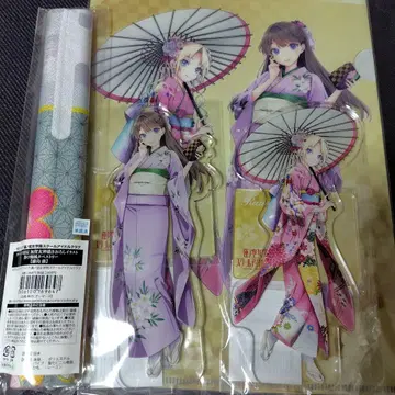 후지시마 메구미 오오사와 루리노 카가 유젠 그려낸 굿즈 세트 판매